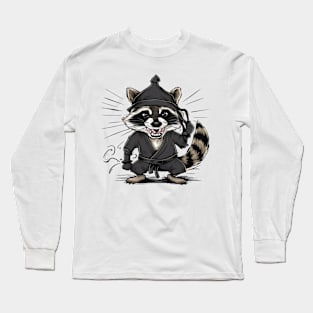 Cute raccoon Long Sleeve T-Shirt